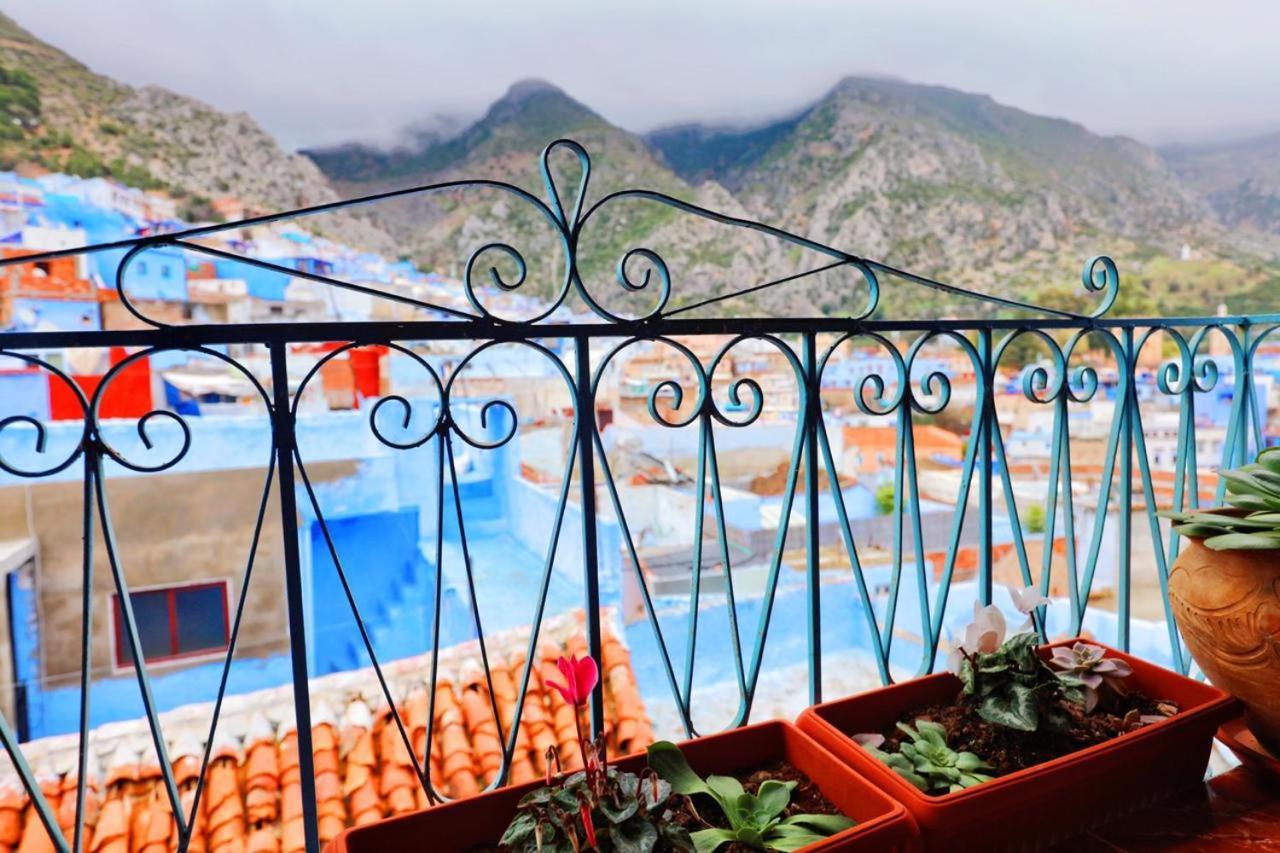 Aymane Rooftop Budget Panoramic Hotel Chefchaouen Exteriör bild