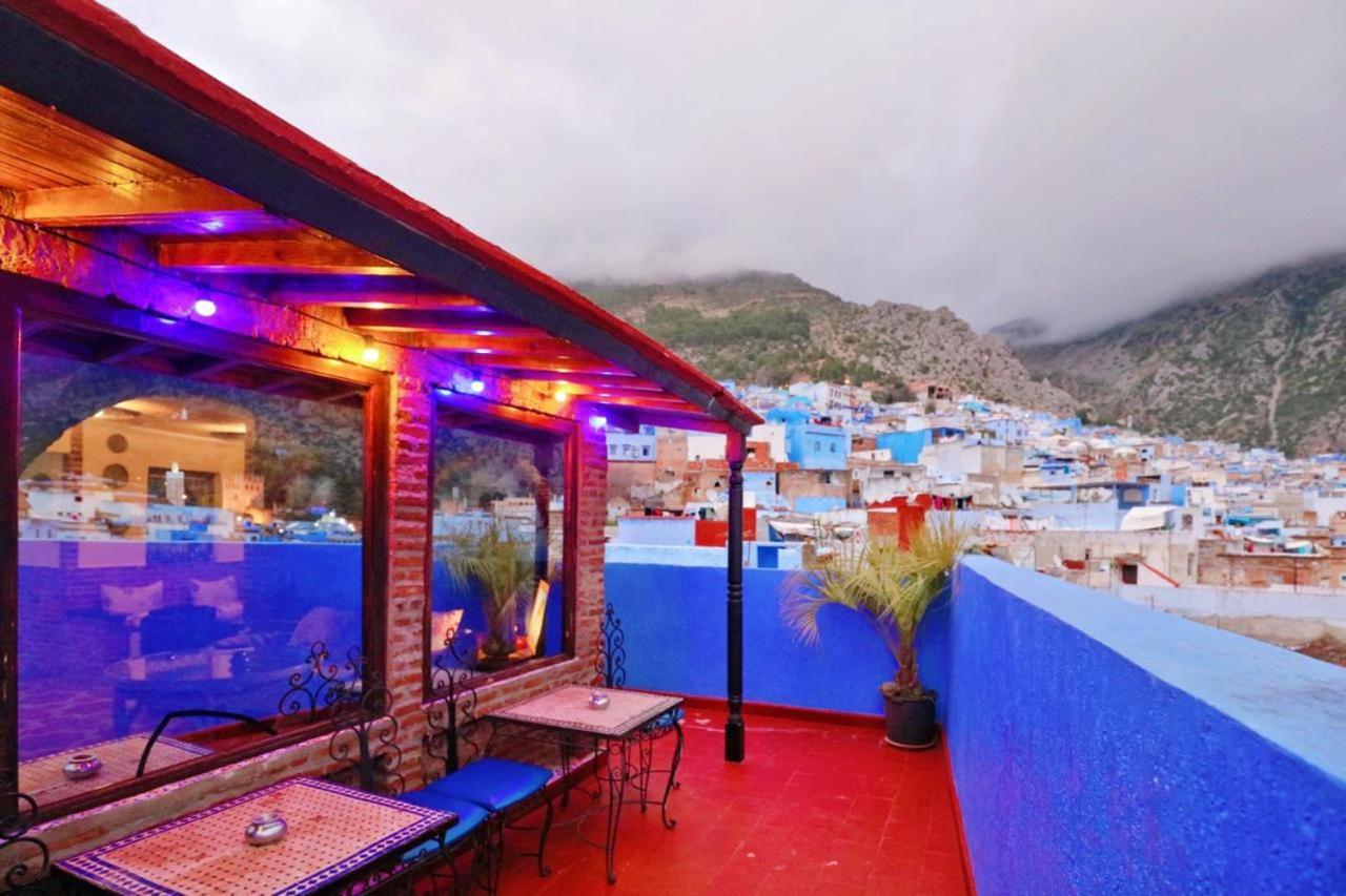 Aymane Rooftop Budget Panoramic Hotel Chefchaouen Exteriör bild