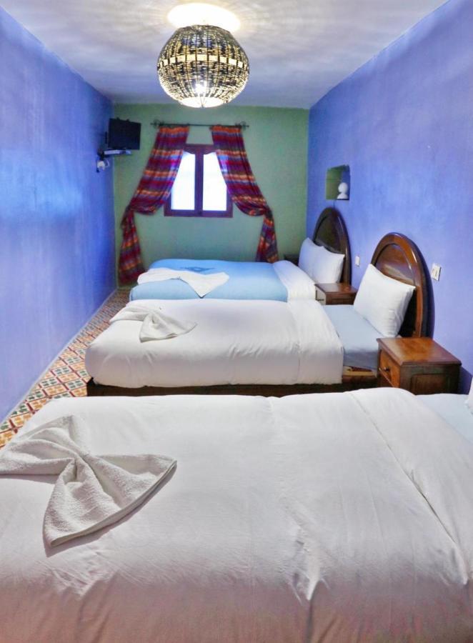 Aymane Rooftop Budget Panoramic Hotel Chefchaouen Exteriör bild