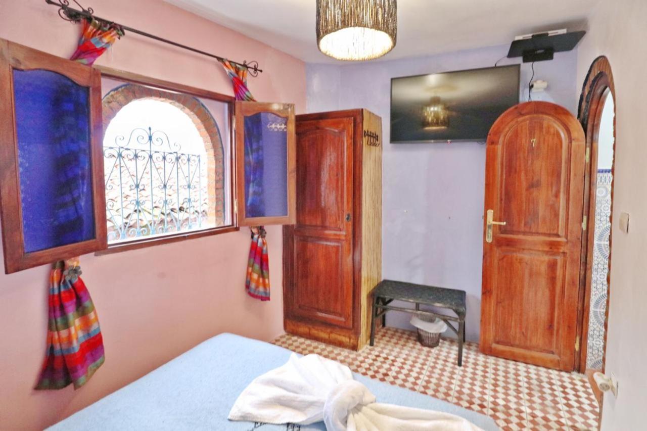 Aymane Rooftop Budget Panoramic Hotel Chefchaouen Exteriör bild