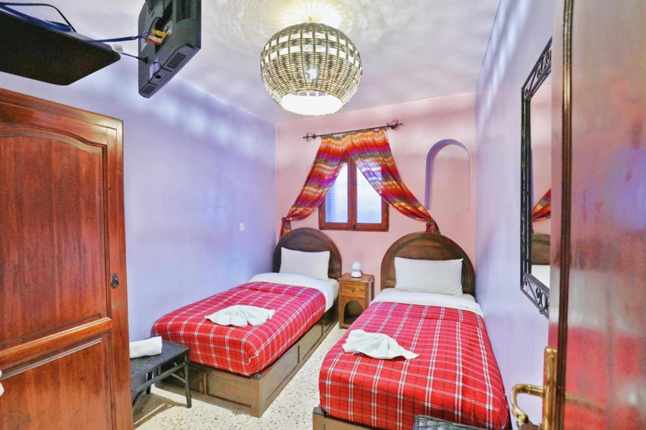 Aymane Rooftop Budget Panoramic Hotel Chefchaouen Exteriör bild