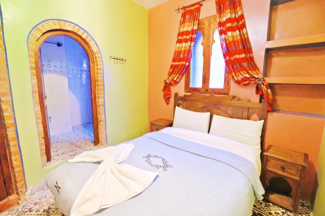 Aymane Rooftop Budget Panoramic Hotel Chefchaouen Exteriör bild