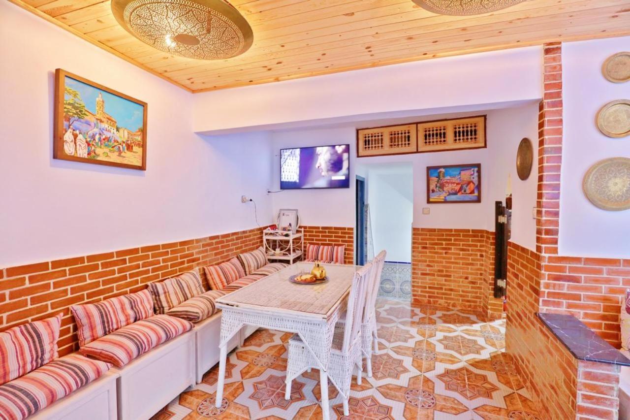 Aymane Rooftop Budget Panoramic Hotel Chefchaouen Exteriör bild