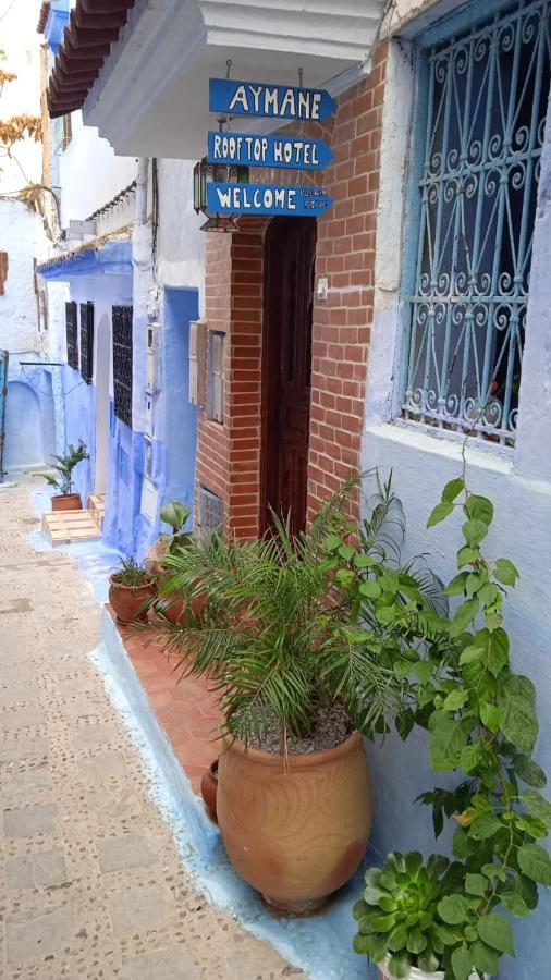 Aymane Rooftop Budget Panoramic Hotel Chefchaouen Exteriör bild