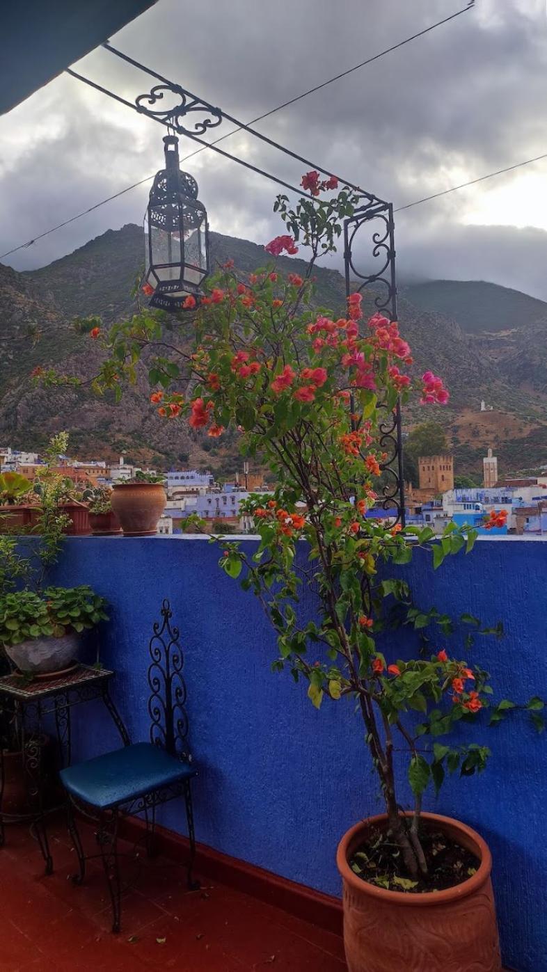 Aymane Rooftop Budget Panoramic Hotel Chefchaouen Exteriör bild